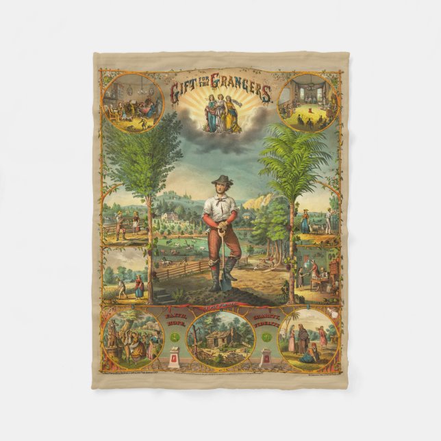 Cobertor De Velo Promocional Para Membros Do Grange (Frente)