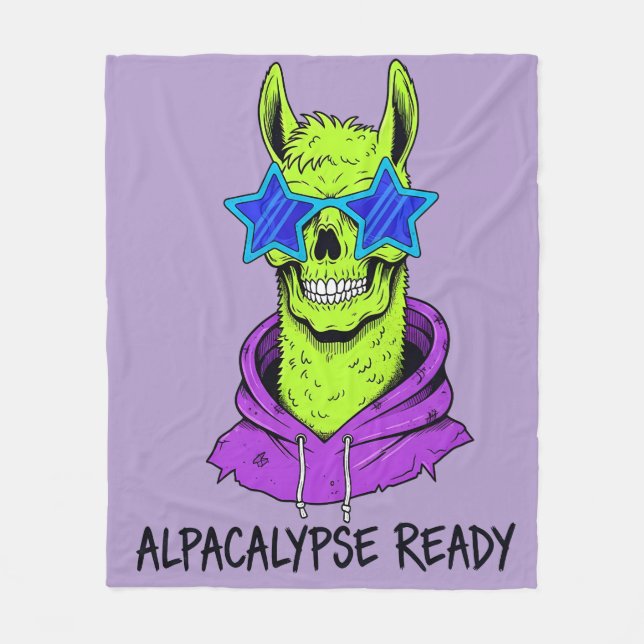 Cobertor De Velo Pronto para o Alpaca-lipse (Frente)