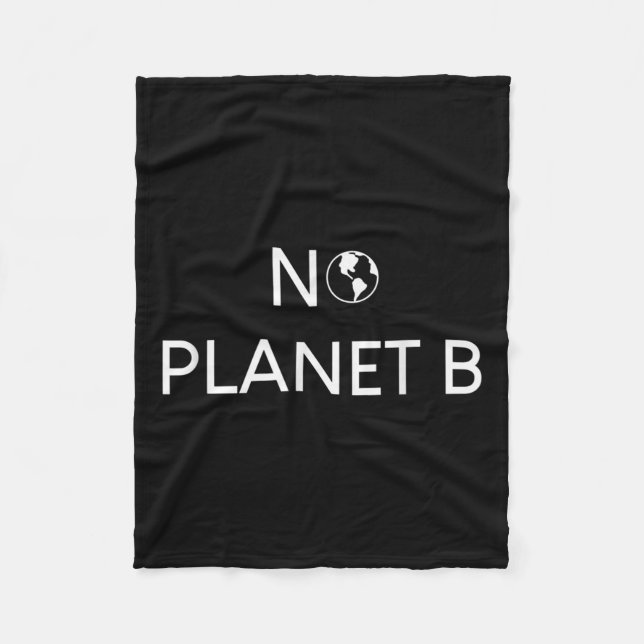 Cobertor De Velo Proteção Ambiental Sem Planeta B (Frente)