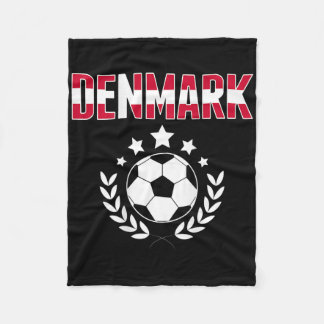 Cobertor De Velo Proud Denmark Soccer Fans Jersey - Support Danish 