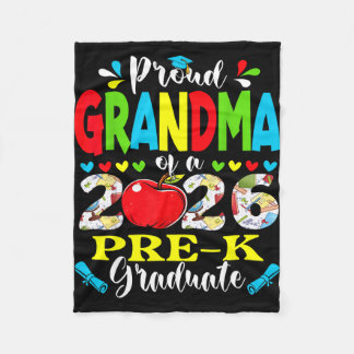 Cobertor De Velo Proud grandma of 2026 pre-k graduate mothers day