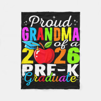 Cobertor De Velo Proud grandma of 2026 pre-k graduate mothers day