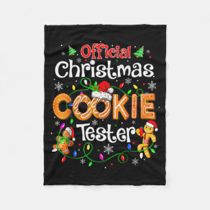 Cobertor De Velo Provador de Biscoito de Natal Equipe de Confeitari