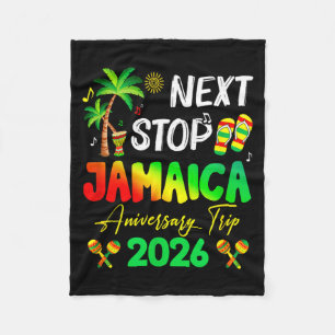 Cobertor De Velo Próxima Parada Jamaica 2026 Casais Aniversário Fam