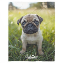 Pug Fofo Personalizado