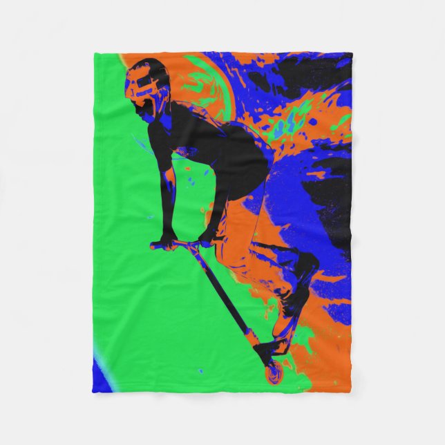 Cobertor De Velo Pulso do Patinete de dublagem - Patinete (Frente)