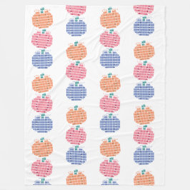 Cobertor De Velo Pumpkin Carnival