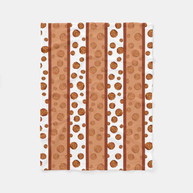 Cobertor De Velo Pumpkin Flece Blanket (Frente)