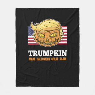 Cobertor De Velo Pumpkin Halloween Pumpkin Com Bandeira Design