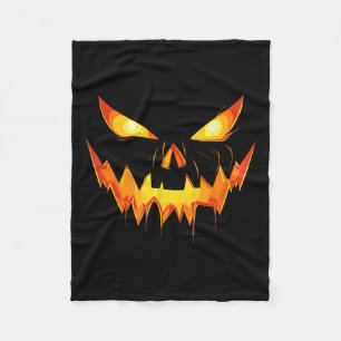 Cobertor De Velo Pumpkin Jack O Lanterna Cara Homens Rapazes do Hal
