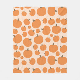 Cobertor De Velo Pumpkin Pattern