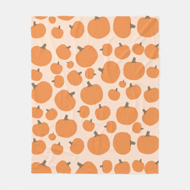 Cobertor De Velo Pumpkin Pattern (Frente)