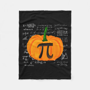 Cobertor De Velo Pumpkin Pie Math Dia de as Bruxas engraçado Ação d