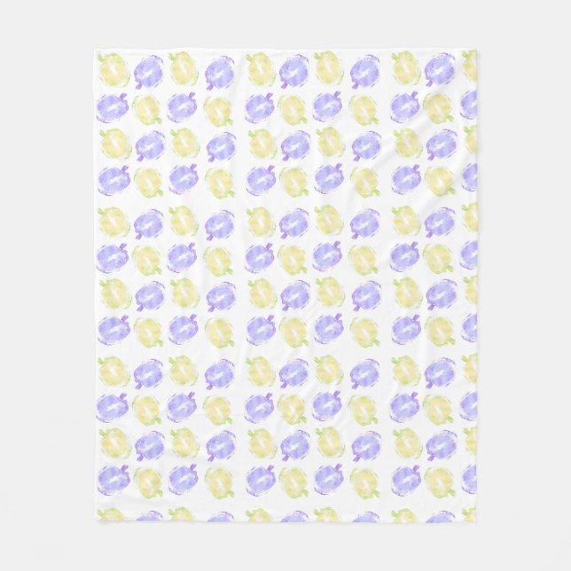 Cobertor De Velo Pumpkin Pintou o Padrão de Halloween (Frente)