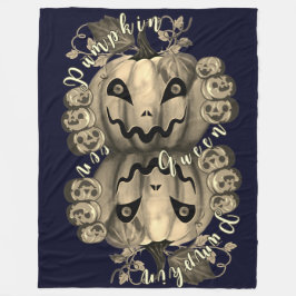 Cobertor De Velo Pumpkin Queen