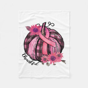 Cobertor De Velo Pumpkin rosa Diluição do Cancer de girassol