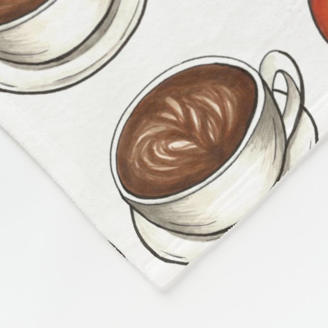 Cobertor De Velo Pumpkin Spice Season Café outono de outono (Quina)