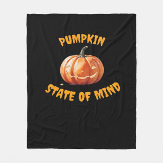 Cobertor De Velo Pumpkin State of Mind - Halloween Classic T Shirt