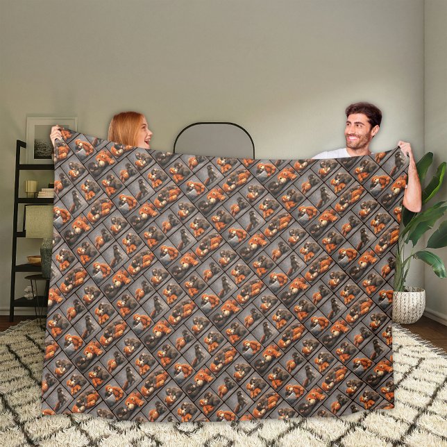 Cobertor De Velo Punch Baby Monkey (Criador carregado)