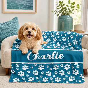 Cobertor De Velo Puppy Blanket Personalizado Presente para o cão