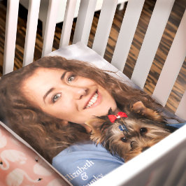 Cobertor De Velo Puppy Dog Lover Pet Photo Cuide Personalize