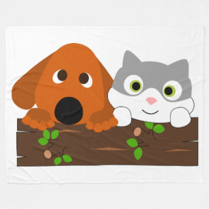 Cobertor De Velo Puppy e Kitten