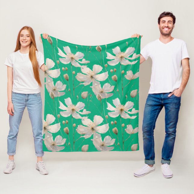 Cobertor De Velo Pureza das flores brancas (In Situ)