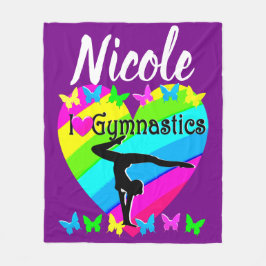 COBERTOR DE VELO PURPLE RAINBOL EU AMO DESIGN GINÁSTICO