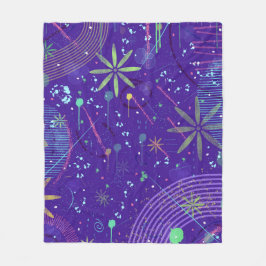 Cobertor De Velo Purple Twilight Party