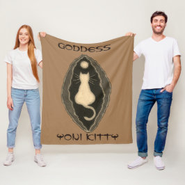 Cobertor De Velo Pussy Kat Goddese Yoni