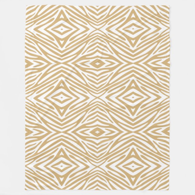 Cobertor De Velo Putty Neutral Zebra (Frente)