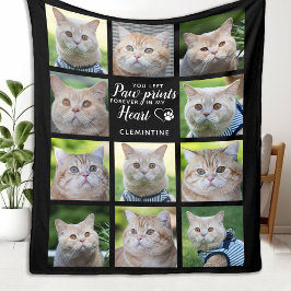 Cobertor De Velo Pw Imprime Em Meu Coração Um Gato De Memória De Pe
