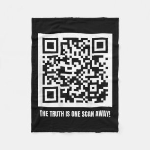Cobertor De Velo Qr Trump Dancing Code Merch Uni-adulto, Preto,