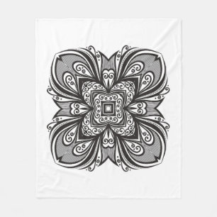 Cobertor De Velo Quadrado preto de Deco inspirado