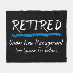 Cobertor De Velo Quadro aposentado sob a gestão nova