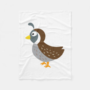Cobertor De Velo Quail de Cartoon