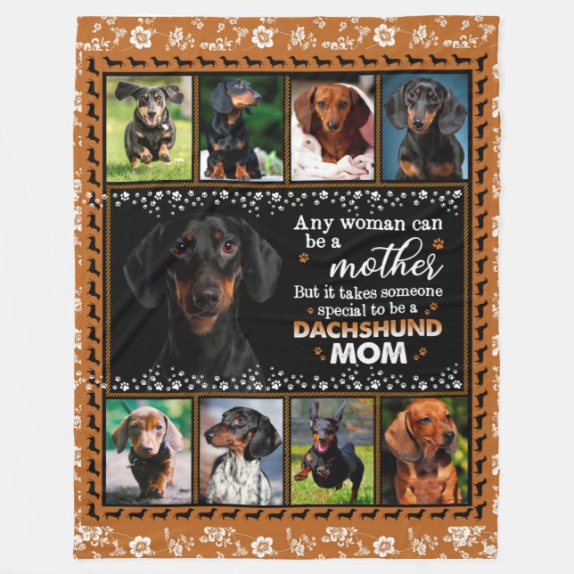 Cobertor De Velo Qualquer Mulher Pode Ser Mãe Mas Precisa De Alguém (Frente)