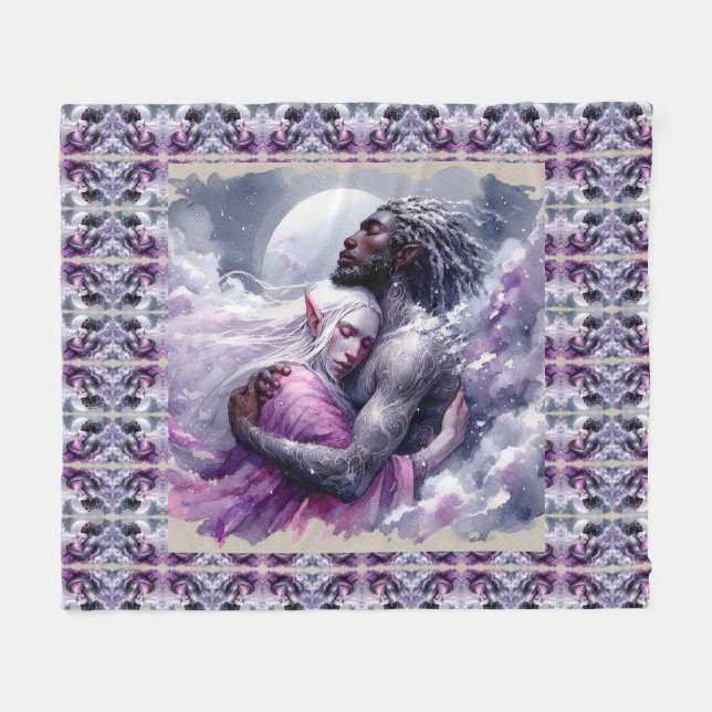 Cobertor De Velo Quaraun & BoomFuzzy - Embraçar (Frente (Horizontal))