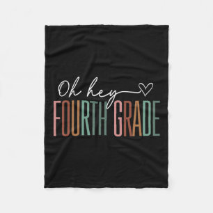 Cobertor De Velo Quarto Grau Oh Ei Retro De Volta À Escola 4º Grau
