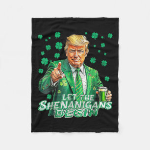 Cobertor De Velo Que Os Shenanigans Comecem A Engraçada Trump St Pa