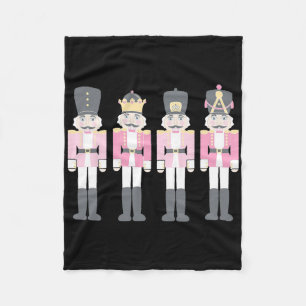 Cobertor De Velo Quebra-Nozes Rosa Antigo Byllet Natal Quebra-Nozes