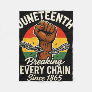 Cobertor De Velo Quebrando Todas as Cadeias Desde 1865 Juneteenth A