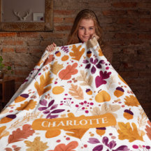 Queda Personalizada - Nome das Folhas e Bolsas do 