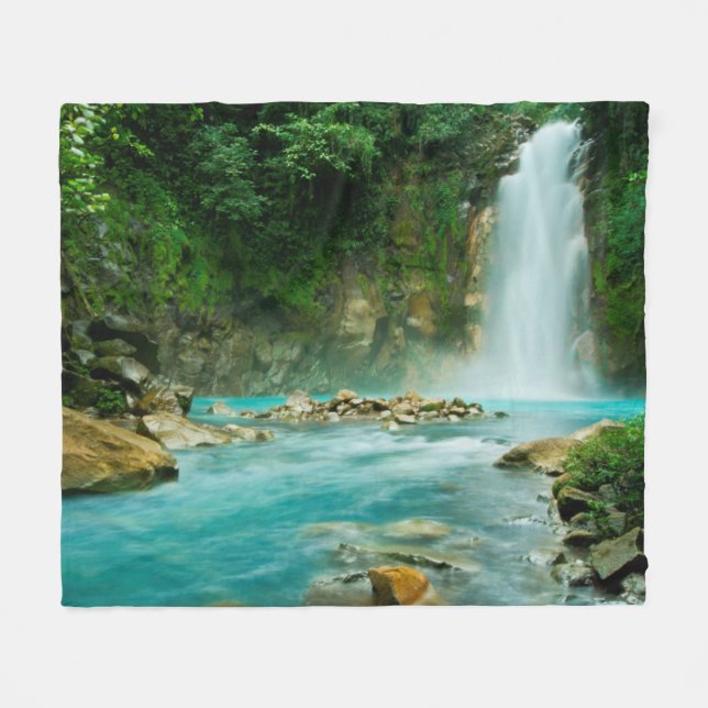 Cobertor De Velo Quedas de Rio Celeste (Frente (Horizontal))