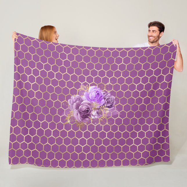 Cobertor De Velo Queen Bee Series Design 7 (In Situ)