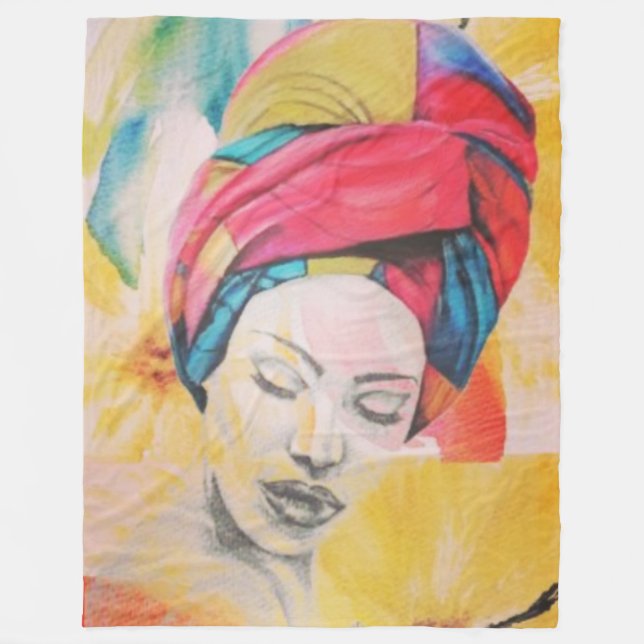 Cobertor De Velo QUEENIFICENT Grande Folheto (60x80) (Frente)