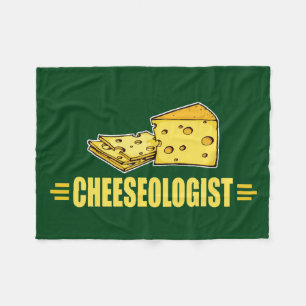 Cobertor De Velo Queijo Engraçado Cheeseologista Cheesehead