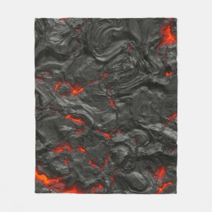 Cobertor De Velo Queimaduras de lava quente vulcânicas