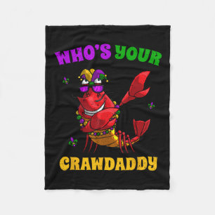 Cobertor De Velo Quem é o seu Crawdaddy Lagostim Jester Contas Engr