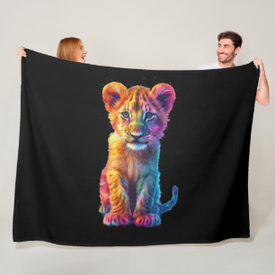 Cobertor De Velo Querida, Big Cat Cub